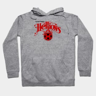 Defunct Hartford Hellions Soccer MISL 1981 Hoodie